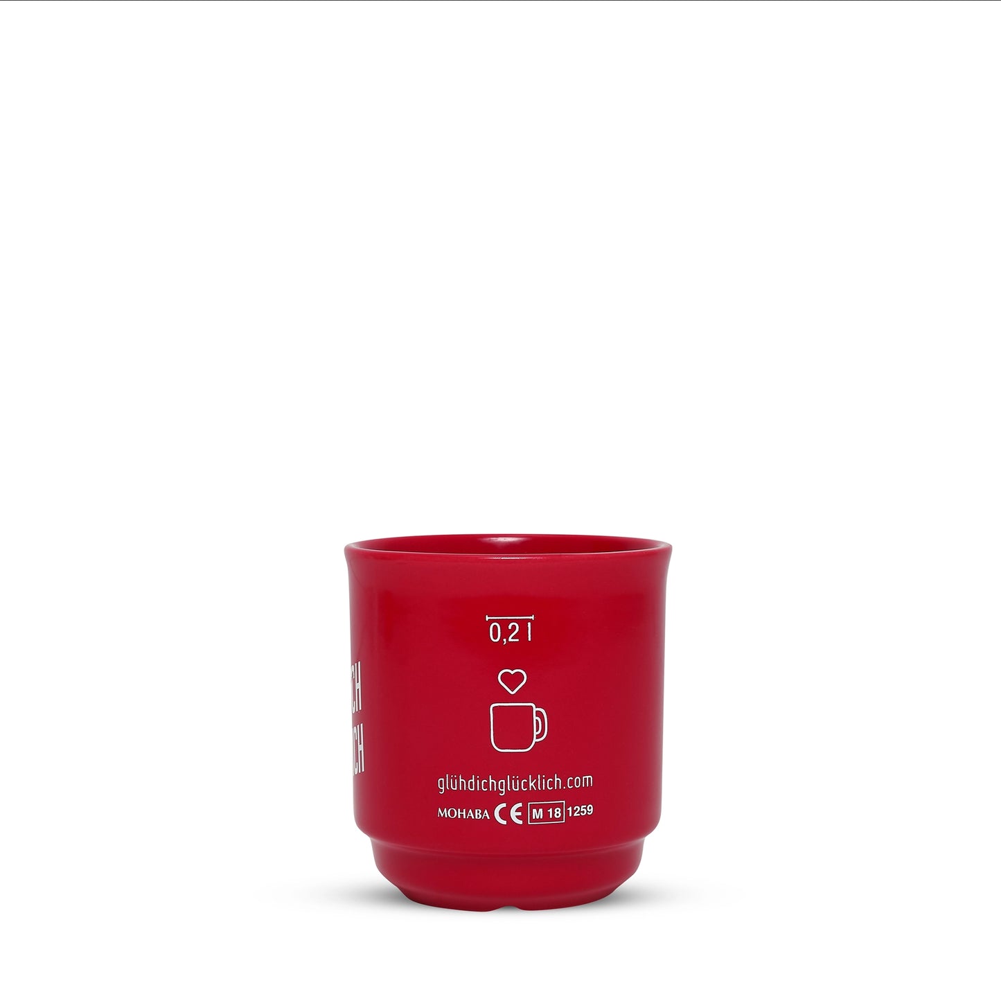 Steingut Tasse